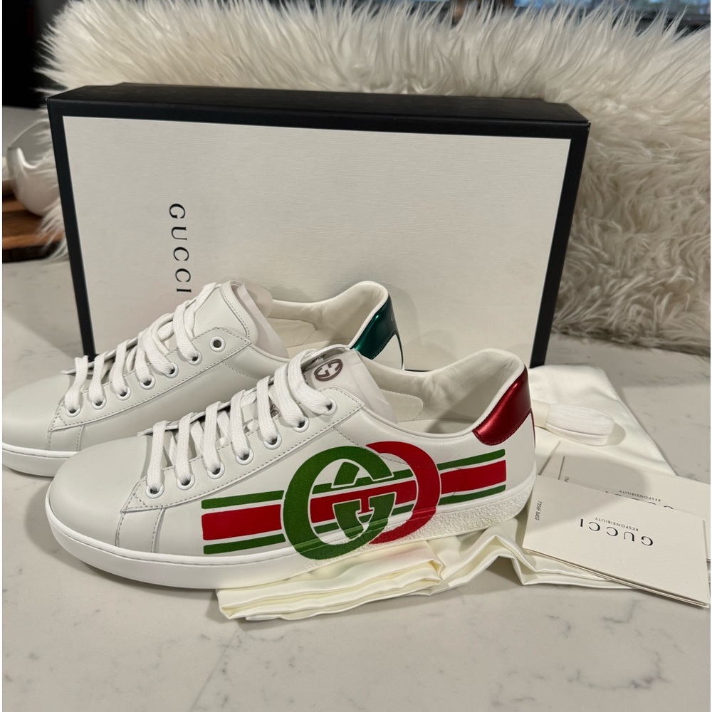 SALE✨GUCCI ace interlocking G sneakers ✨